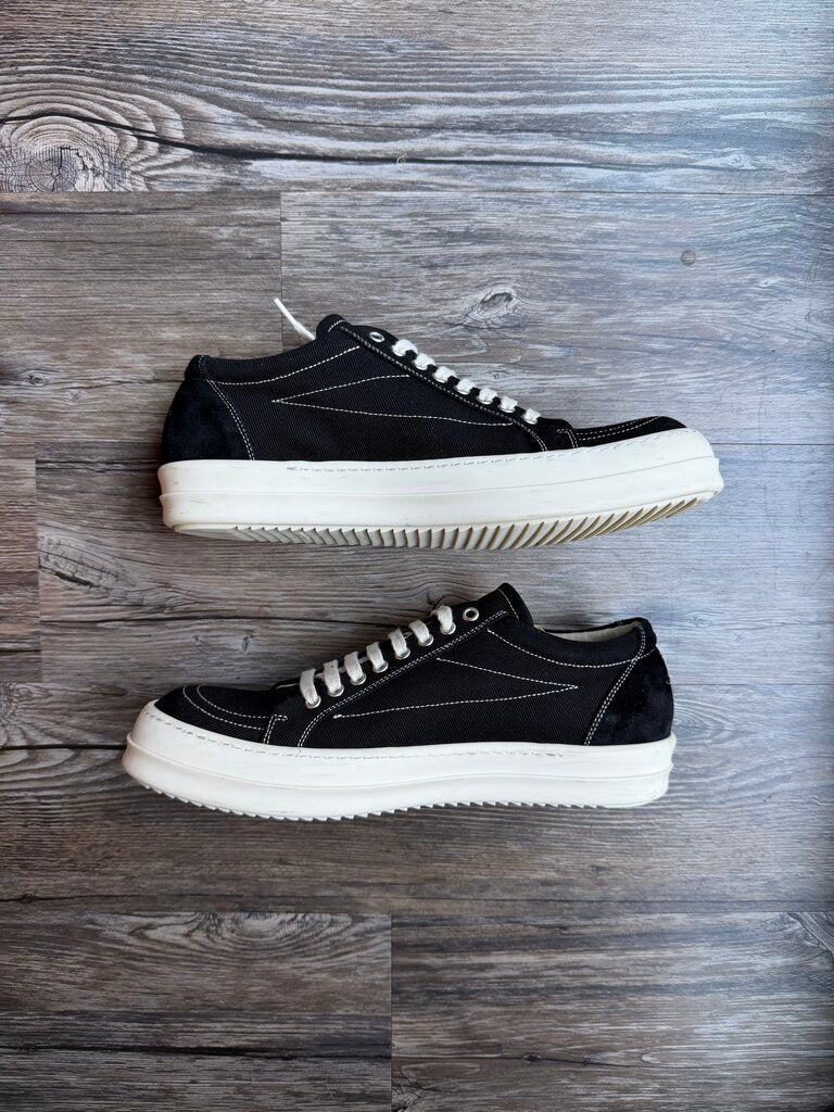 Pre-Owned Rick Owens Drkshdw Vans Black Sz. 44