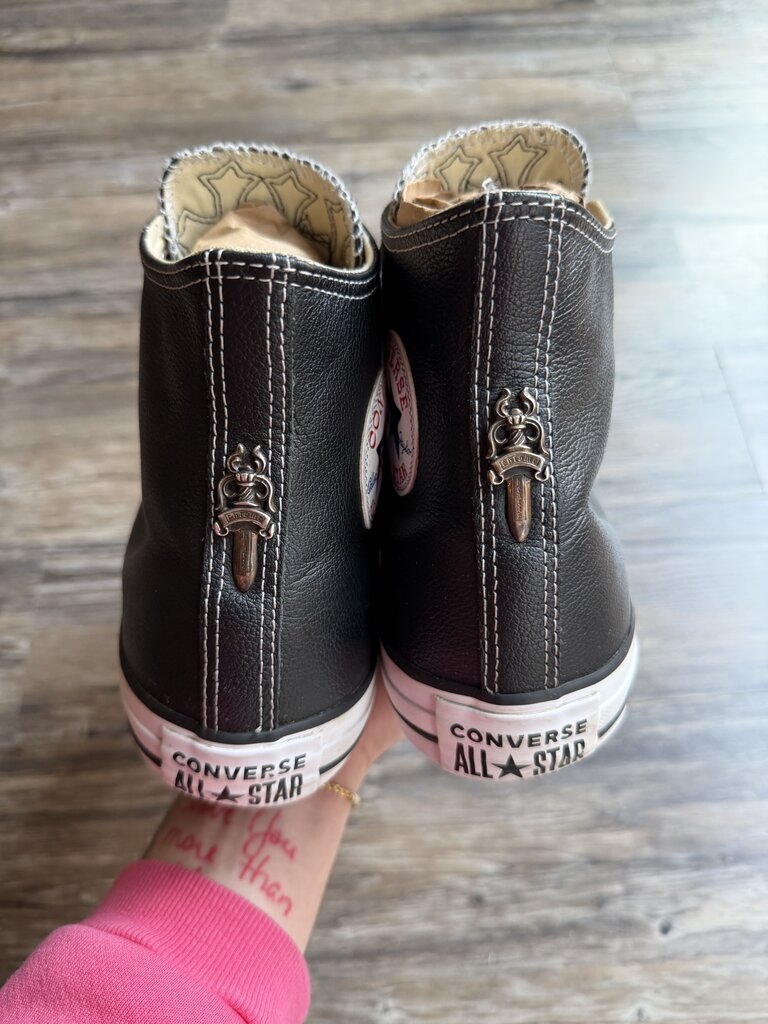 Pre-Owned Chrome Hearts Converse Sz. 11 (No Box)