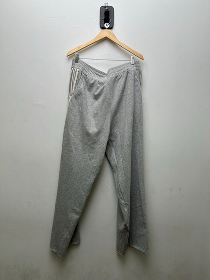 New Gv Gallery Grey Lil Leon Stripe Sweatpants Size XL