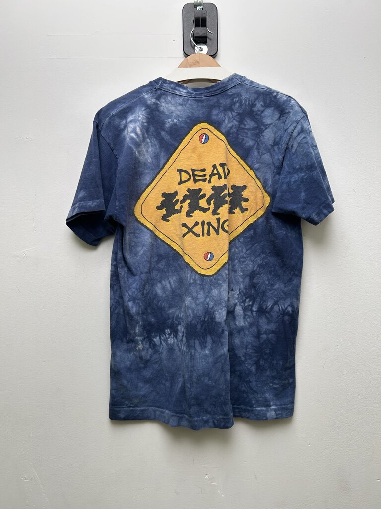 1994 Grateful Dead Keep Truckin Tie Dye Blue Tee sz.L