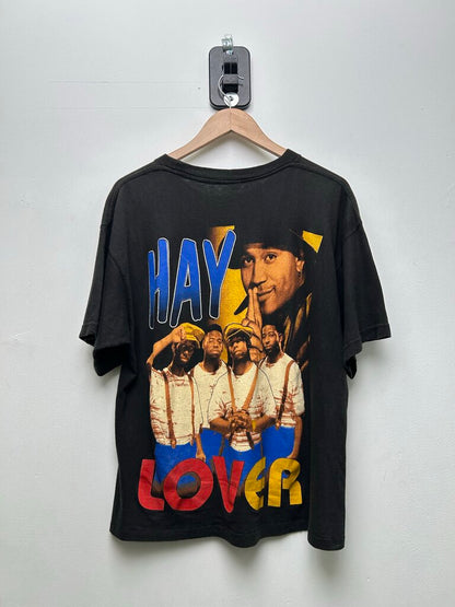 90's Boyz to Men LL Cool J Red Yellow Blue Rap Tee sz.XL