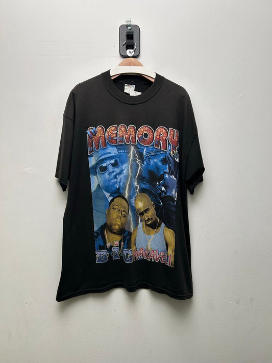 90's In Memory Of Tupac Biggie Rap Tee