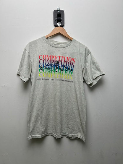 1999 Competition Multicolor Grey Tee sz.L