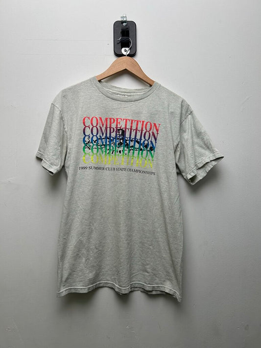 1999 Competition Multicolor Grey Tee sz.L