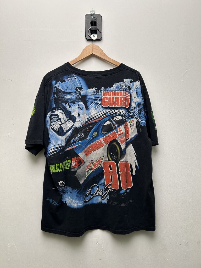 Nascar Dale Earnhardt AOP Mtn Dew Black Tee sz.2XL XXL