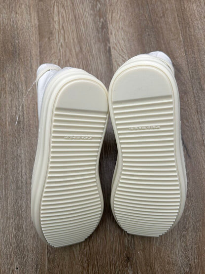 New Rick Owens White Milk Canvas Ramone High Sz.41