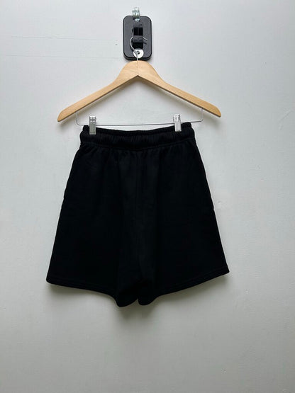 Preowned 424 Black Patch Shorts Sz.XS