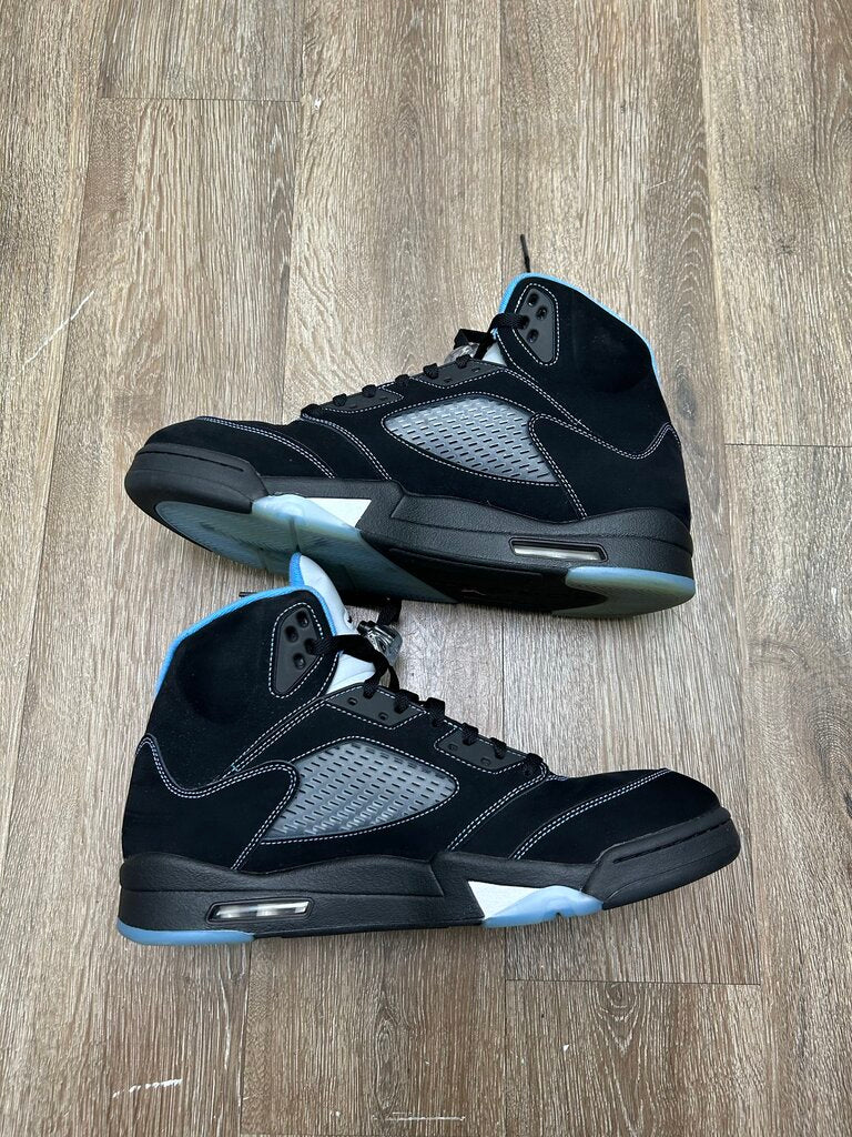 Preowned Jordan 5 Black Unc Sz.14