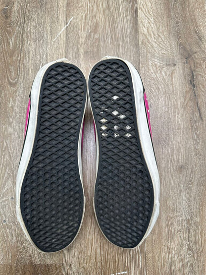 Preowned Vans Pearlized Pink White sz.12