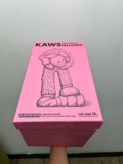 New KAWS Open Edition Fellows Pink Figure