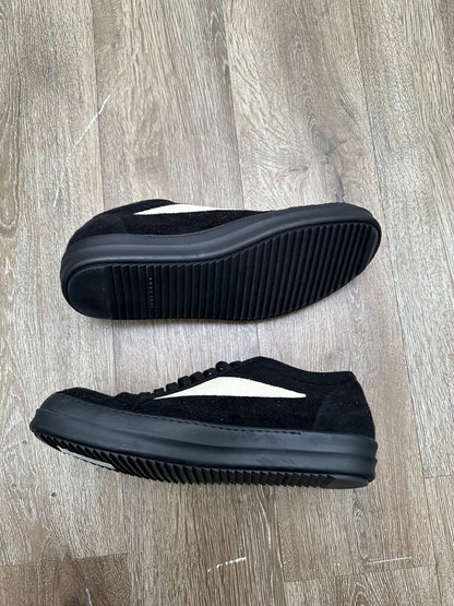 New Rick Owens Vans Black Wool n Sole Sz.44 (No Box)