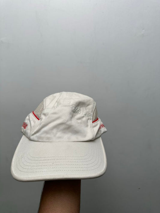 Preowned Supreme White Mesh Pull Hat