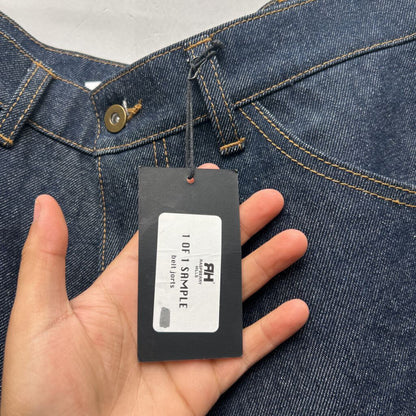 New Gv Gallery Denim Spellout Shorts Sz.Large