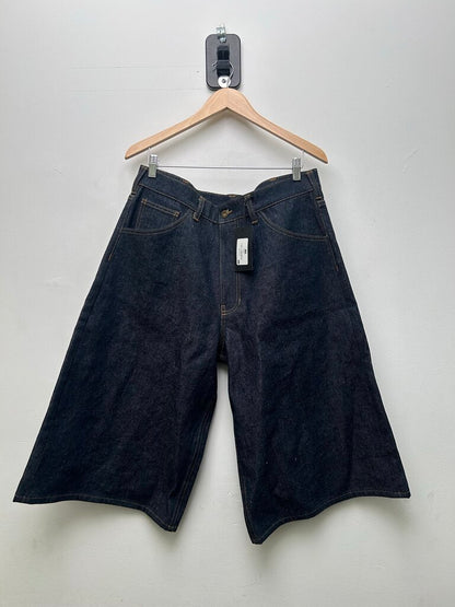 New Gv Gallery Denim Spellout Shorts Sz.Large