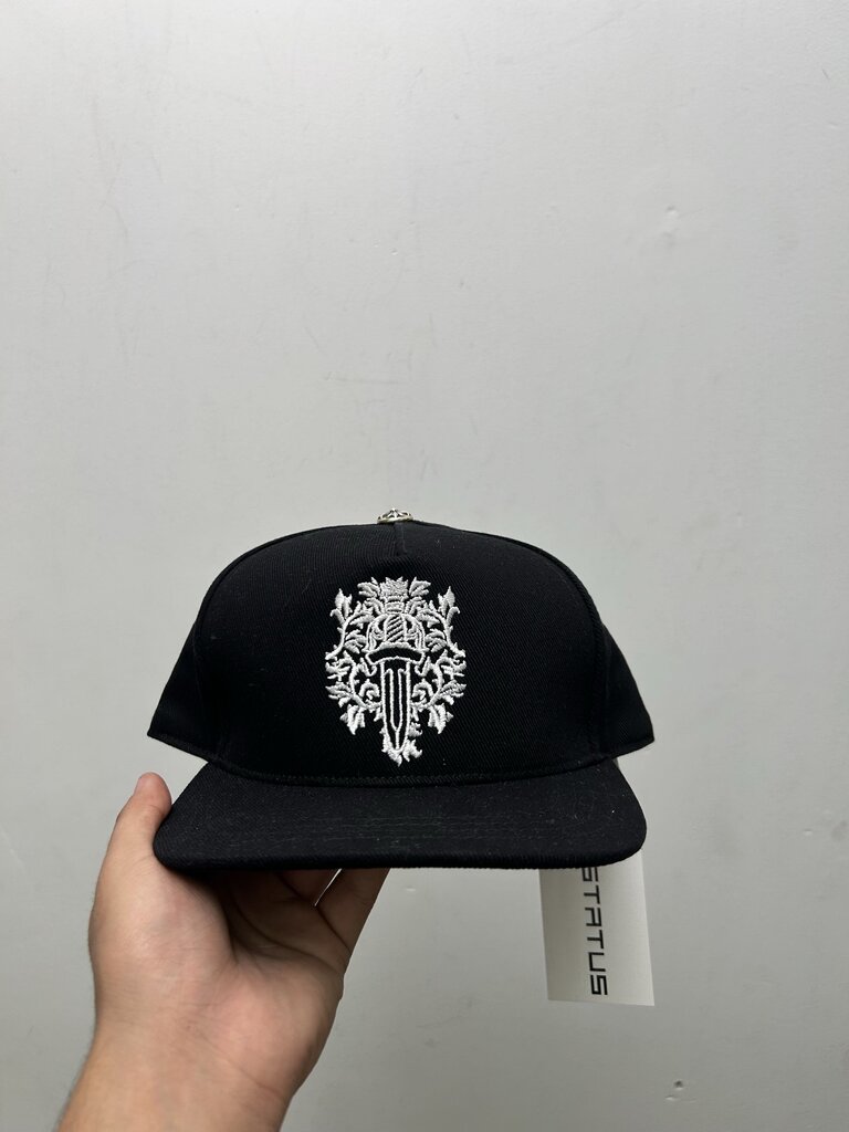 New Chrome Hearts Black White Vine Dagger Hat