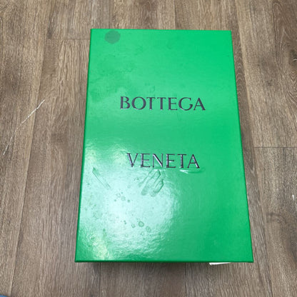 Preowned Bottega Orbit Olive Silver Size 42