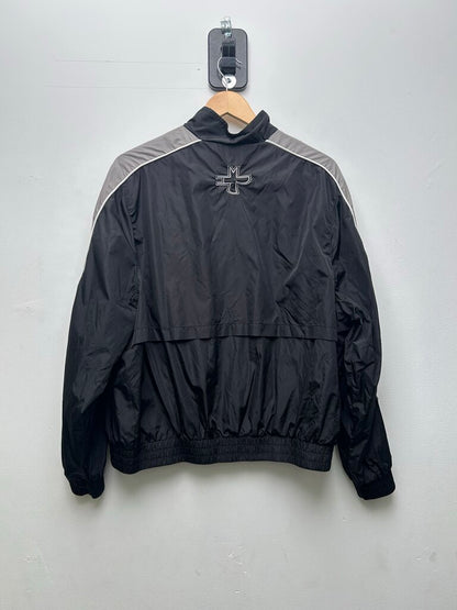 Preowned HMDD Black Grey Track Logo Jacket Sz.Small