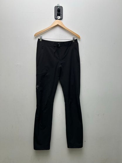 Preowned Black Arcteryx Nylon Pants Sz.30