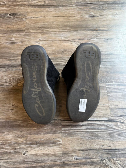 Preowned ERL Corduroy Black Black size 10