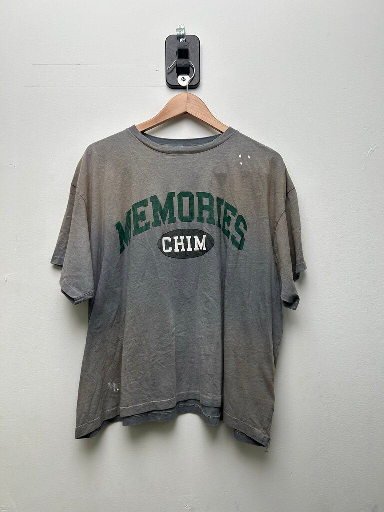 Newb HMDD Grey Green White Memories Tee Sz.Large