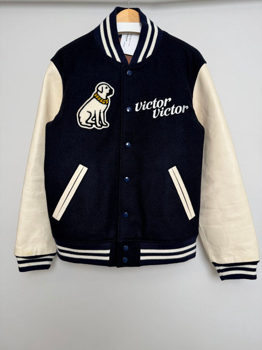 Victor Victor Navy Cream Varsity size L