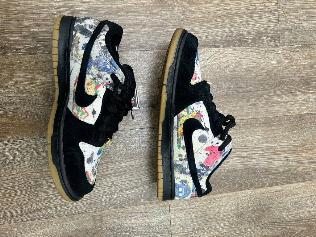 Preowned Nike SB Supreme Rammellzee Size 11