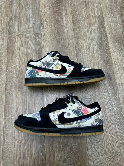 Preowned Nike SB Supreme Rammellzee Size 11