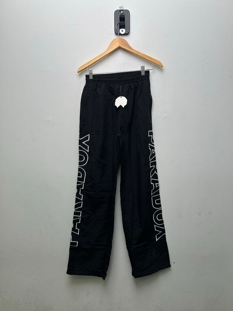 New Paradox Black Track Pants Size Large