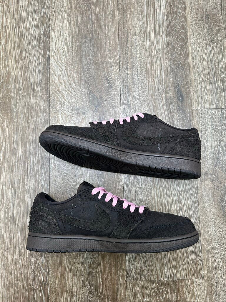 Preowned Travis Scott Jordan 1 Low Velvet Size 10