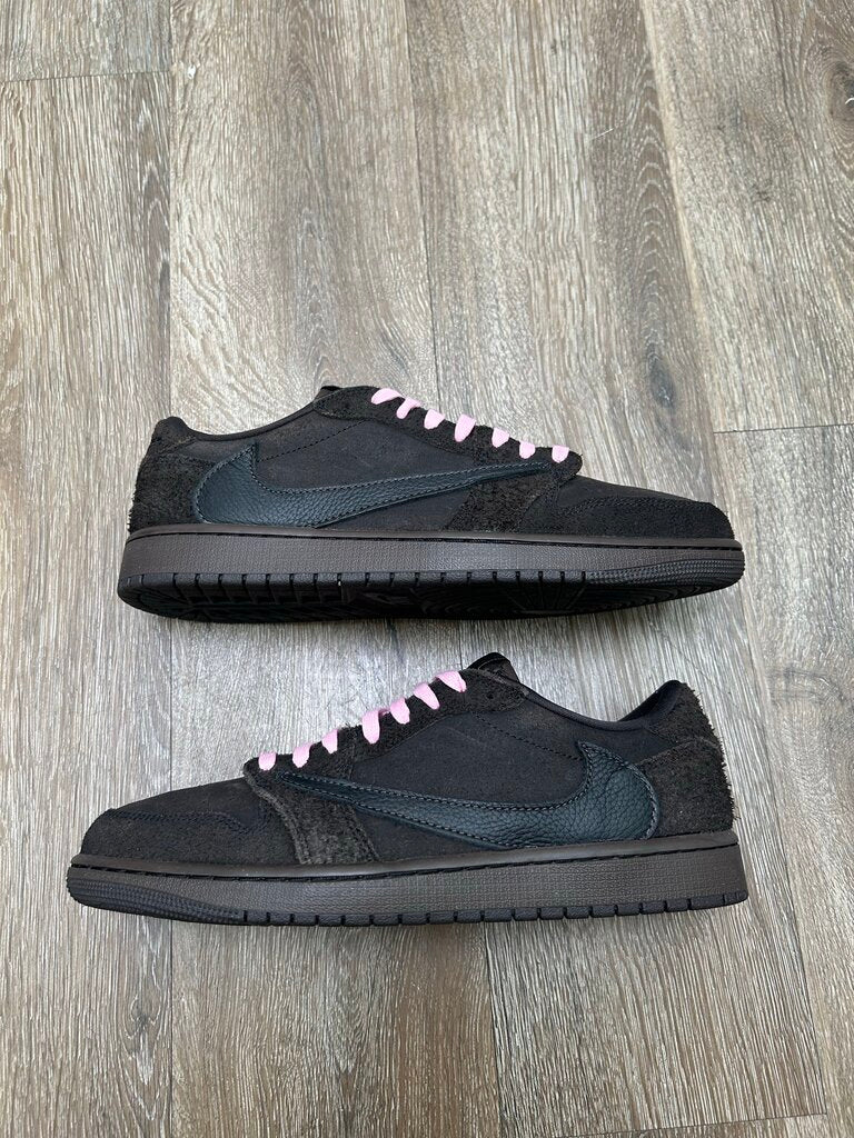 Preowned Travis Scott Jordan 1 Low Velvet Size 10