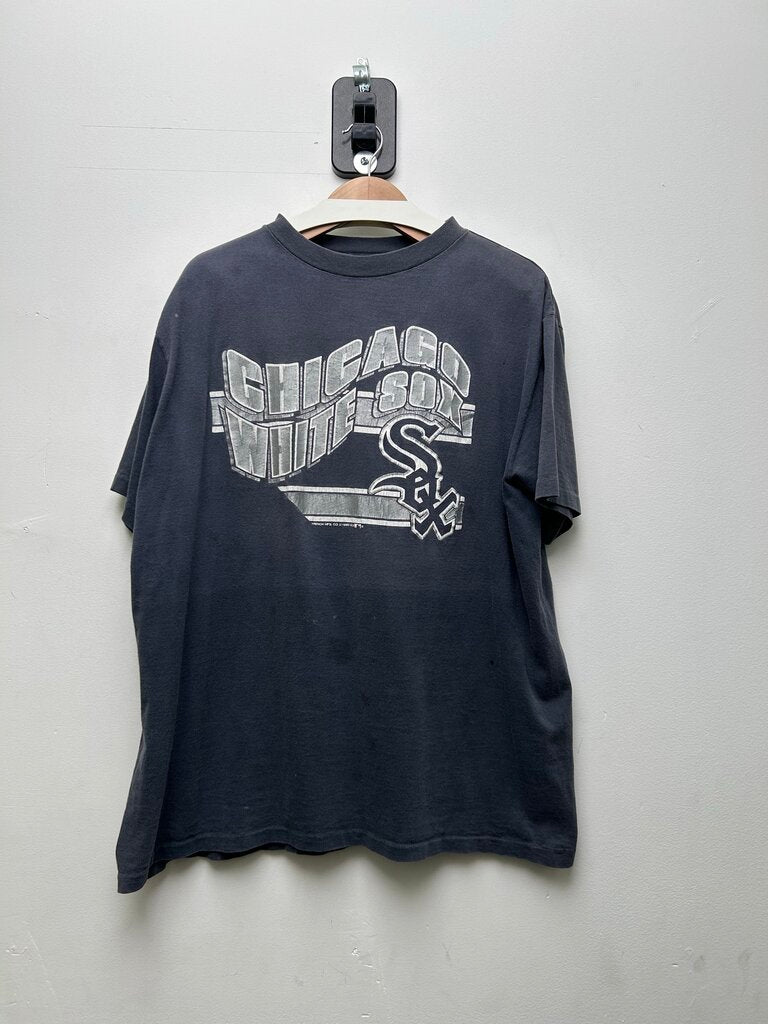 1990 Chicago White Socks Navy Tee Sz XL