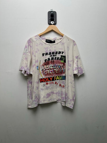 New Paly Hollywood Holy Family Tie Dye Tee Size Large