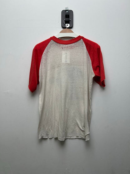 80's Kansas Red White Tee Size M/L