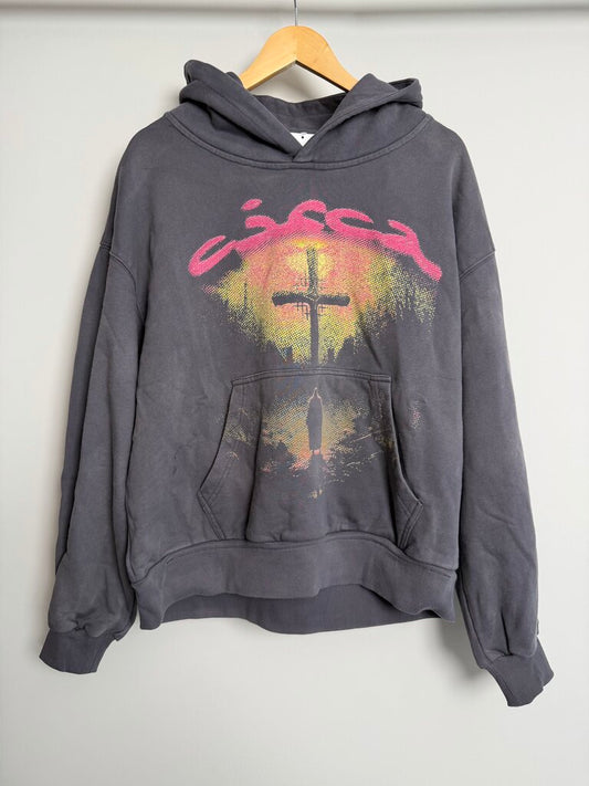 New Faciane Covenant Grey Pink Hoodie sz.XL