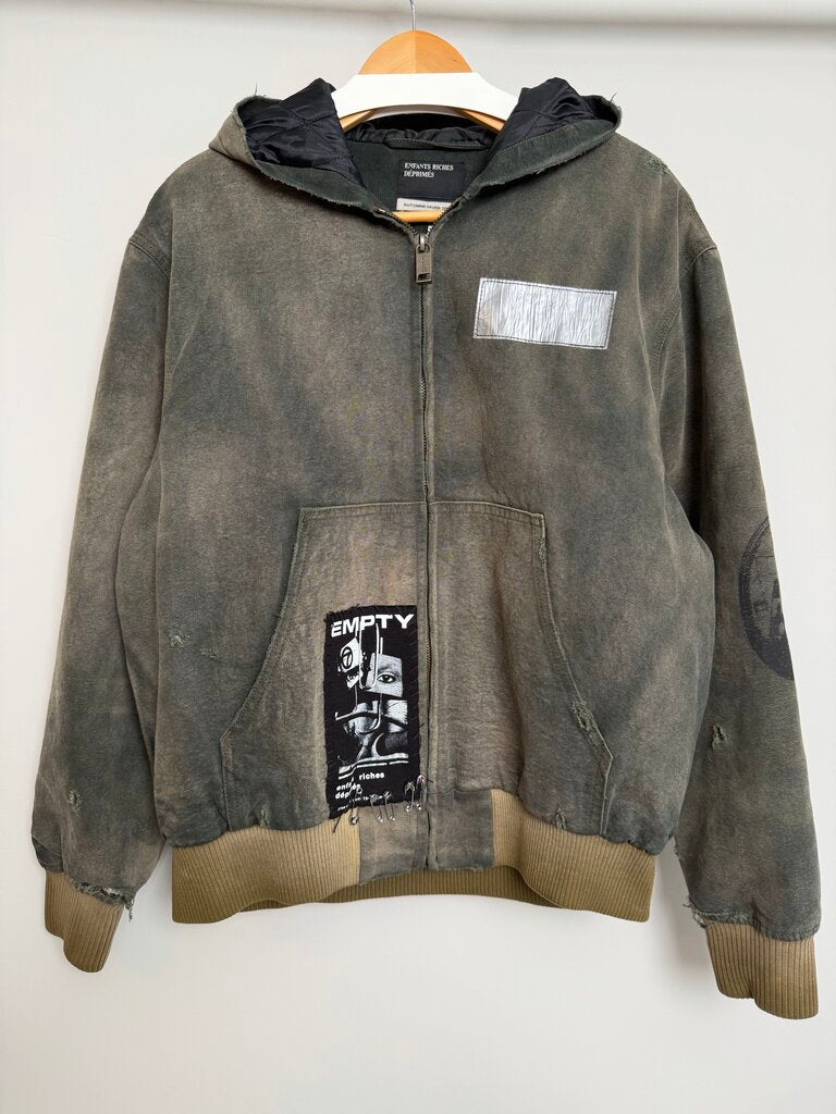 ERD War Started Olive Work Jacket size M