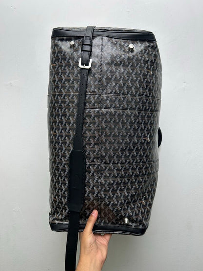 Preowned Goyard Croissere Duffel Bag Black
