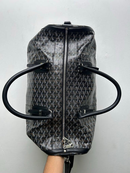 Preowned Goyard Croissere Duffel Bag Black