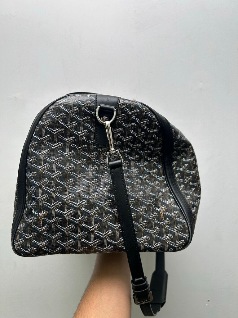 Preowned Goyard Croissere Duffel Bag Black