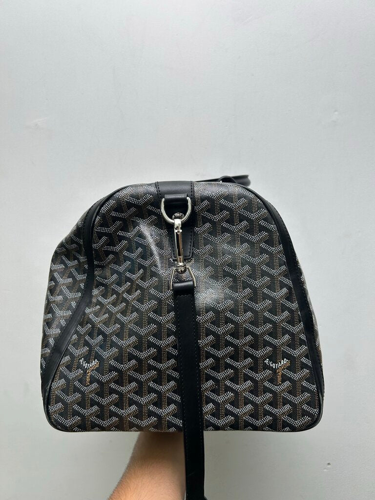 Preowned Goyard Croissere Duffel Bag Black