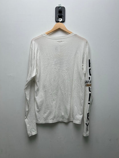Preowned Kapital Smiley Square White Longsleeve sz.2