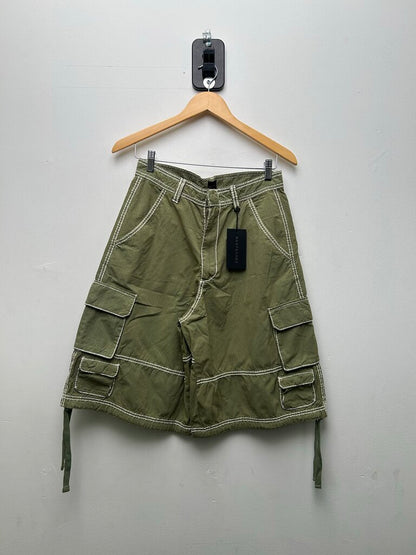 New GV Gallery Contrast Green Cargo Shorts sz.XL