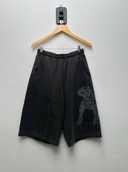 New GV Gallery Charcoal Dog Sweat Shorts sz.S