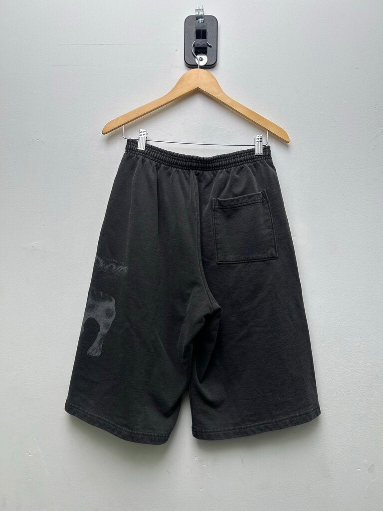 New GV Gallery Charcoal Dog Sweat Shorts sz.L