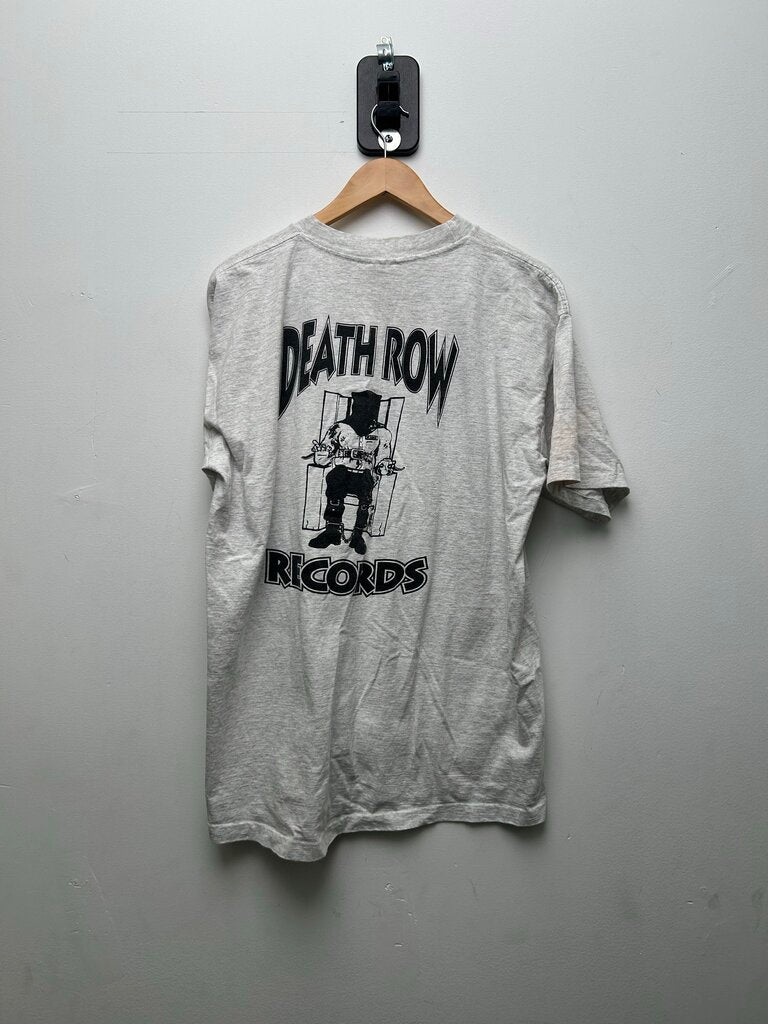 DOGG Pound Death Row Records Grey Tee Sz XL