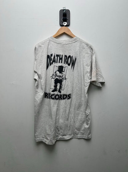 DOGG Pound Death Row Records Grey Tee Sz XL