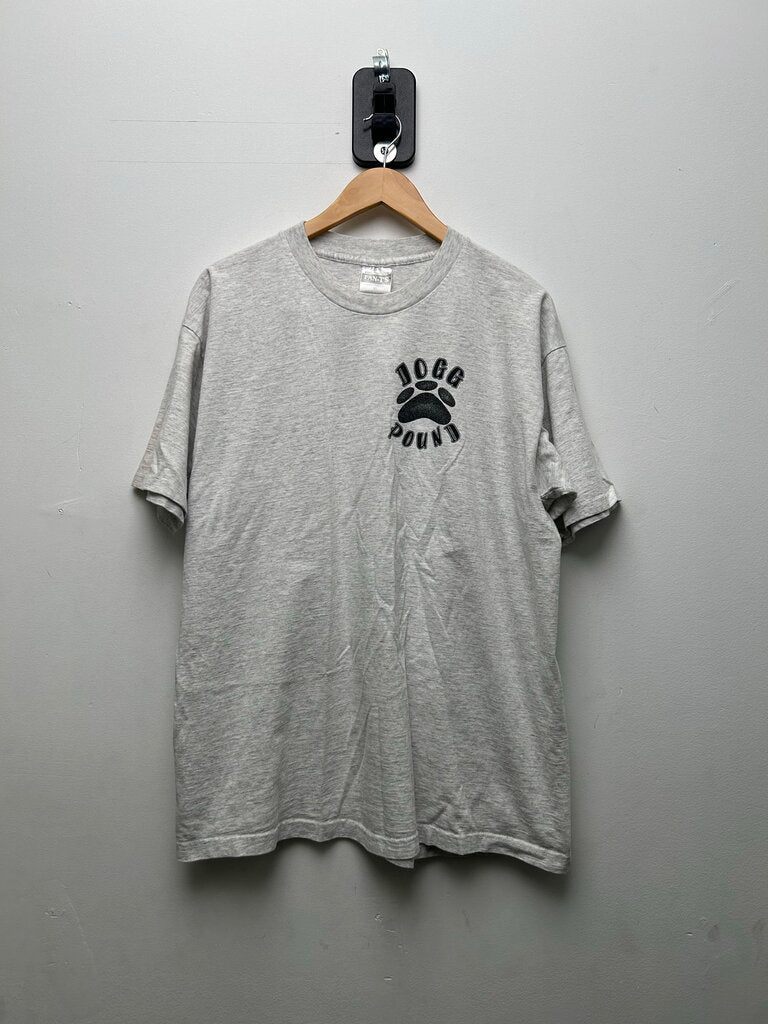 DOGG Pound Death Row Records Grey Tee Sz XL
