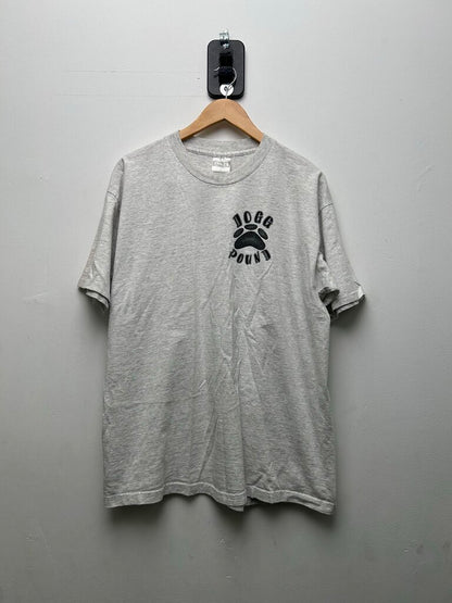 DOGG Pound Death Row Records Grey Tee Sz XL