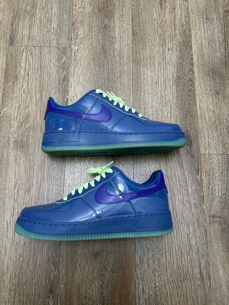 New Air Force 1 Patent Mystic Blue Size 9.5