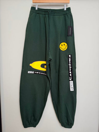 New Gv Gallery x Greedy unit Smiley Sweatpants Size small