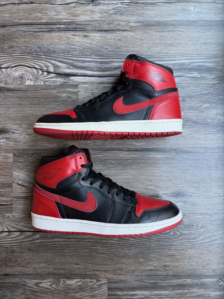 Preowned Jordan 1 Bred (2001) Size 12